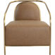 Cicero Milliken Cognac Lounge Chair